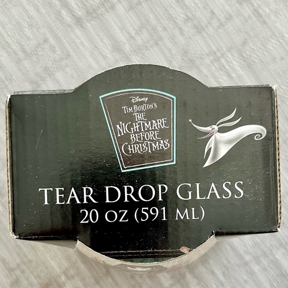 Jack Skellington Long Live The Pumpkin King 20 oz Tear Drop Wine Glass NEW!! - Picture 5 of 5